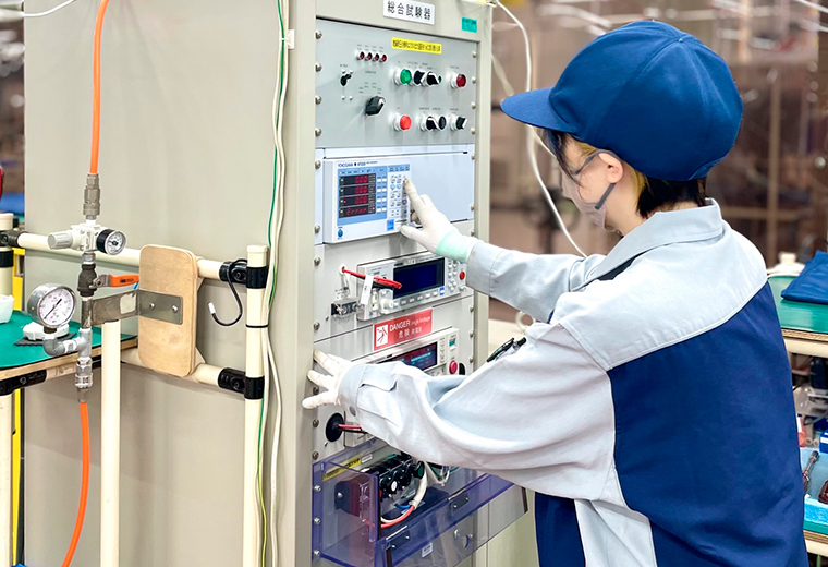 品質管理課 ／ 湖南電機